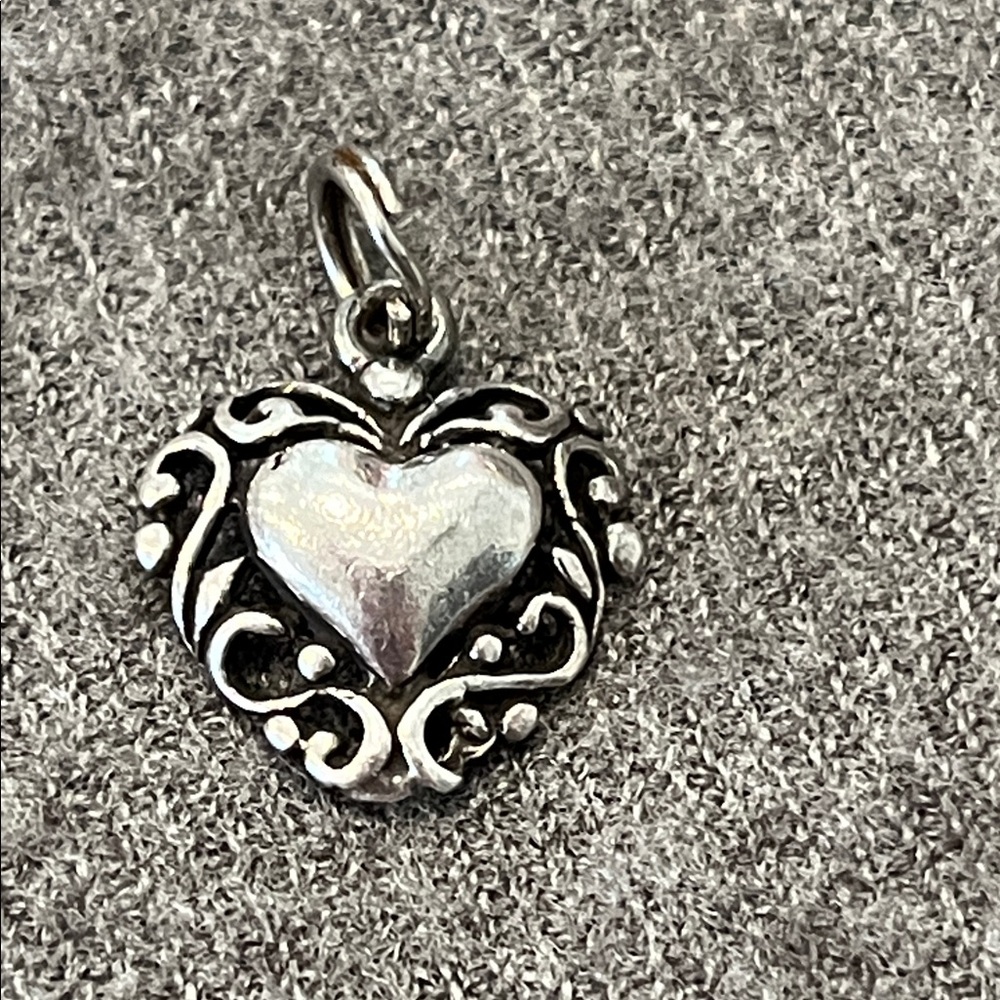 Sterling Heart Charm